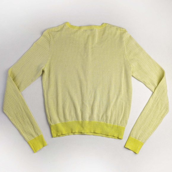 CABI Cardigan Sweater Daffodil Yellow Small - Picture 7 of 11